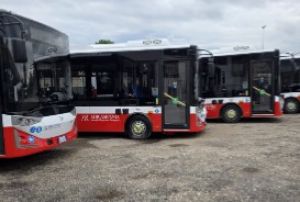 Caserta: consegnati ad AIR Campania 20 nuovi autobus elettrici