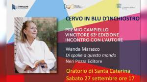 Letteratura: Cervo accoglie Wanda Marasco, vincitrice del Premio Campiello 2025