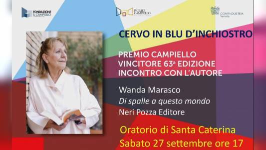 Letteratura: Cervo accoglie Wanda Marasco, vincitrice del Premio Campiello 2025