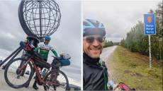 Rapallo, ciclismo estremo: Gianluca Arata della Geo Davidson pedala da Rovereto a Capo Nord per 4mila km