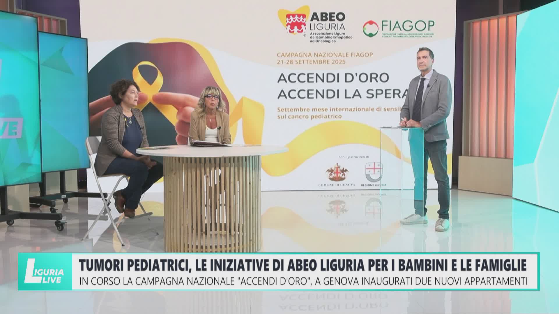 Tumori pediatrici, iniziative e testimonianze di Abeo Liguria