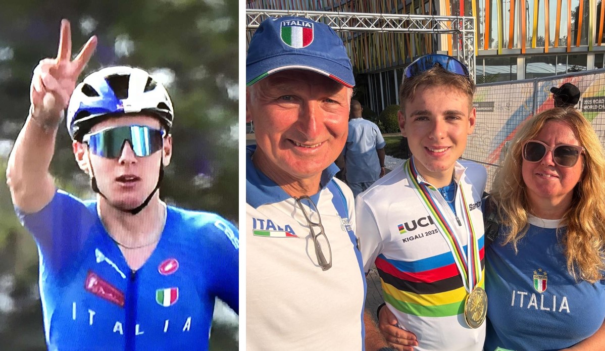 Ciclismo: Lorenzo Mark Finn campione del mondo U23, in trionfo a Kigali dopo il titolo juniores a Zurigo