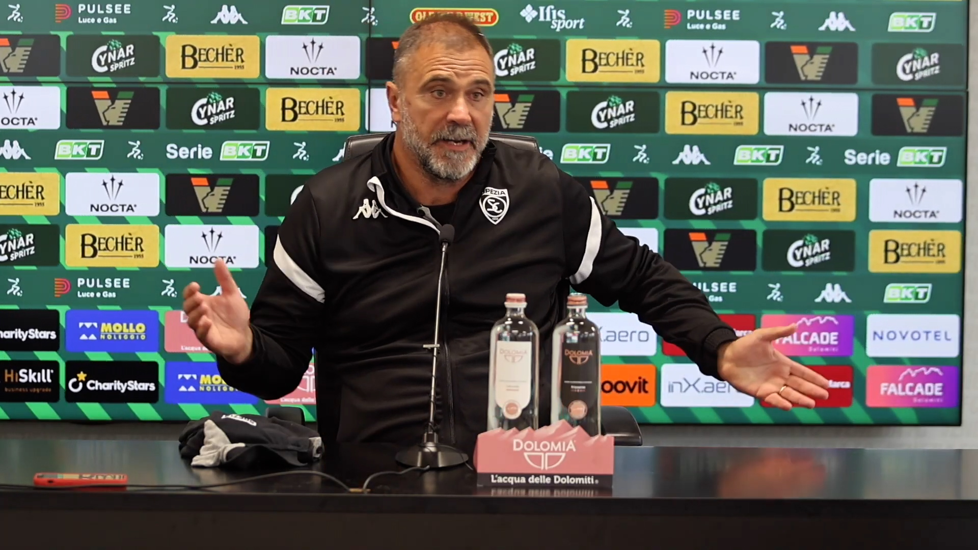 Spezia, D’Angelo: “L’espulsione di Vignali ha cambiato la partita contro il Venezia”