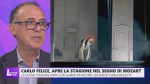 Carlo Felice: apre la stagione nel segno di Mozart con il 'Don Giovanni', grande risposta del pubblico, già venduti 45mila biglietti