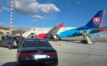 Il presidente slovacco Pellegrini atterrato a Genova: venerdì mattina visita alla sindaca Salis a Tursi e primo Forum Liguria–Slovacchia