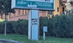 Genova: scritta 'Salvini come Kirk' in corso Europa, sindaca Salis solidale col ministro. Lega condanna: "Basta ambiguità"