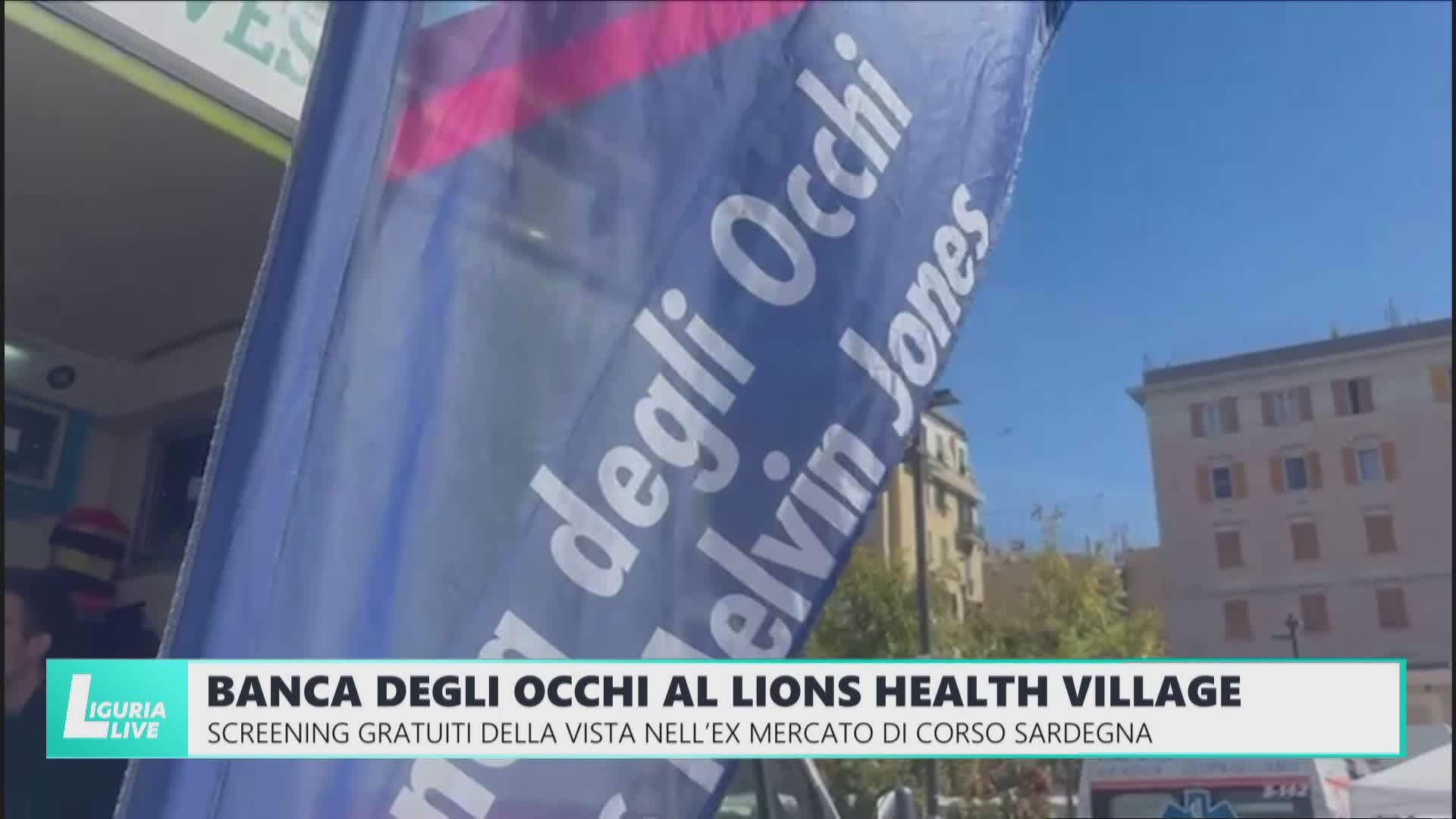 Controlli della vista per tutti all’ex mercato di corso Sardegna con la Banca degli Occhi
