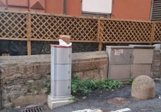 Genova, 7 ottobre: allarme bomba nei pressi della Sinagoga di via Bertora, borsa sospetta abbandonata fatta brillare dagli artificieri