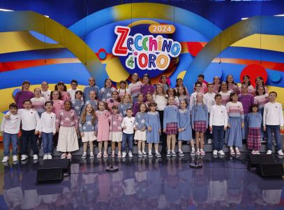 Lo Zecchino d’Oro fa cantare Galleria Mazzini: il Piccolo Coro inaugura il nuovo store Magil