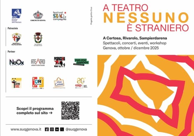 "A teatro nessuno è straniero": cultura e comunità nelle periferie genovesi