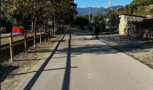 Dolceacqua, inaugurato tratto Praeli della nuova pista ciclabile della Val Nervia
