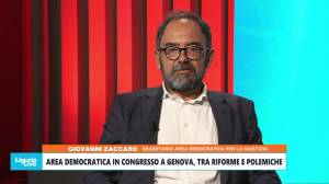 Zaccaro a Telenord: Area democratica in congresso a Genova, tra riforme e polemiche