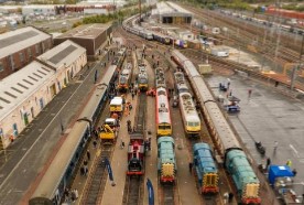 Alstom celebra il 150° anniversario del deposito ferroviario scozzese con una gamma di locomotive d'epoca