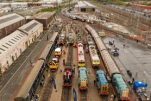 Alstom celebra il 150° anniversario del deposito ferroviario scozzese con una gamma di locomotive d'epoca