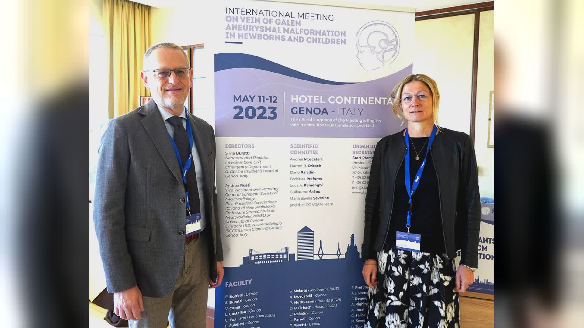 Gaslini alla guida del primo registro internazionale sulla malformazione della vena di Galeno