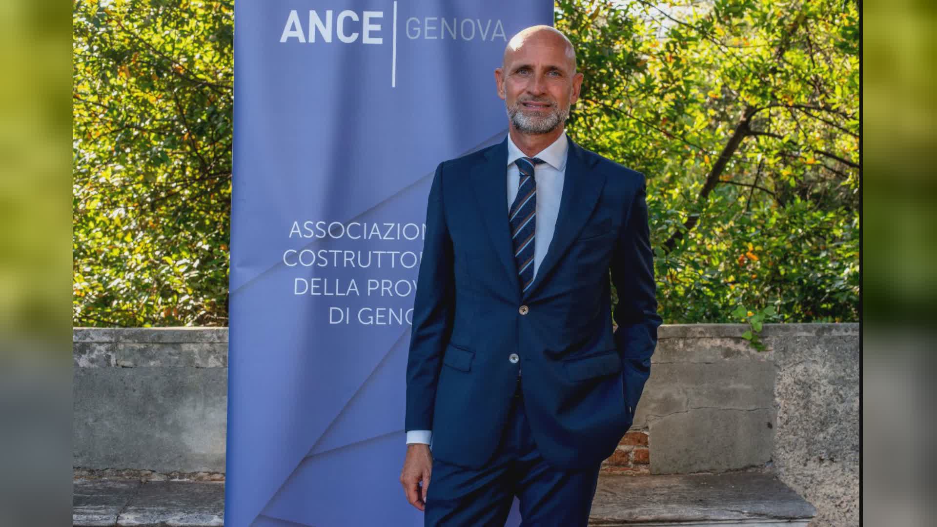 Genova, Ance, Giulio Musso rieletto presidente: "Ora serve continuità sugli investimenti"