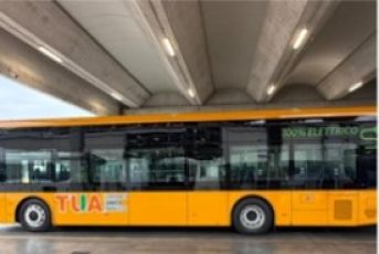 Pescara-Penne: da domani il primo bus elettrico Tua utilizzato su un tratto suburbano