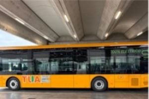 Pescara-Penne: da domani il primo bus elettrico Tua utilizzato su un tratto suburbano