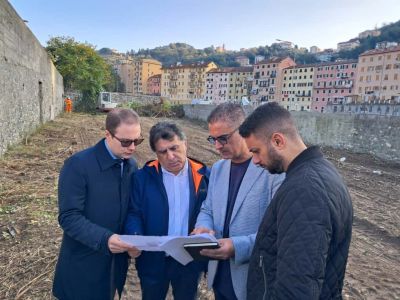 Pontedecimo, via ai lavori per un nuovo parcheggio pubblico da 30 posti: riqualificata un’area in via Fonderie Grondona