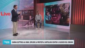 Cabina elettrica al Righi, esplode la protesta: cartelloni contro il silenzio del Comune