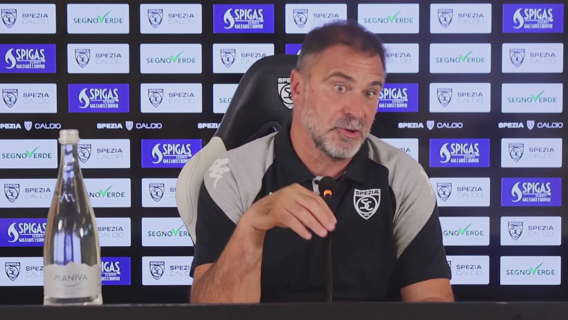 Spezia, D'Angelo: "Con il Cesena serve una reazione prima di tutto mentale"