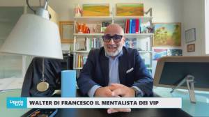 Walter Di Francesco, il mentalista dei vip, svela i suoi segreti a Telenord