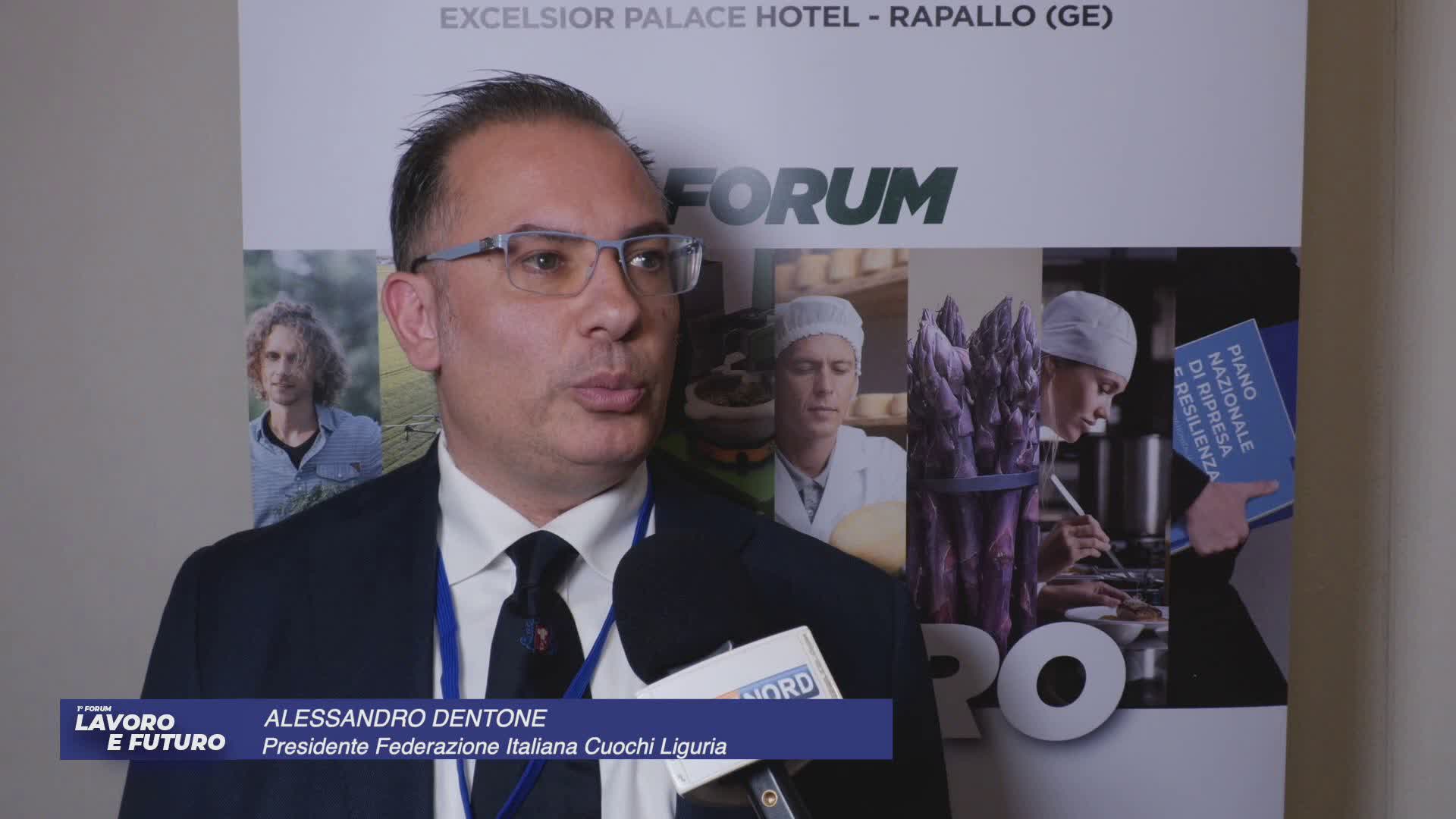 Primo Forum 'Lavoro e Futuro', Dentone (Federcuochi): "Sotto stress e senza orari, serve riforma per rendere la ristorazione un lavoro normale"