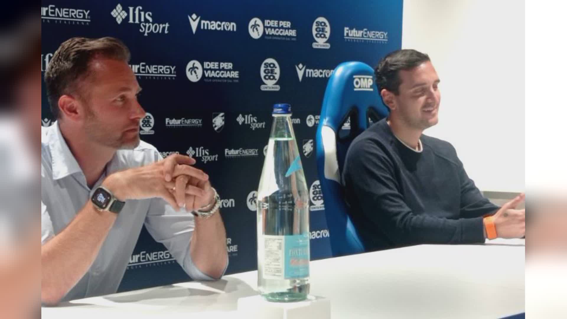 Sampdoria, Fredberg: "Rinforzeremo la squadra a gennaio". Mancini: "Con questo staff i valori emergeranno"