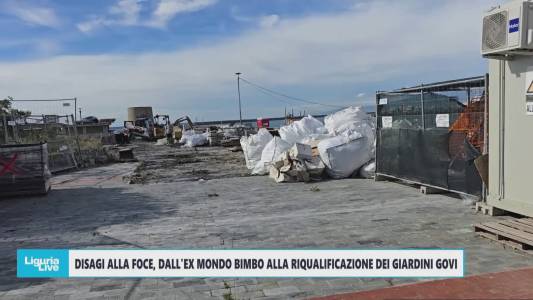 Disagi alla Foce: dall’ex Mondo Bimbo alla riqualificazione dei Giardini Govi