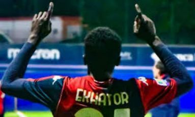 Genoa, Ekhator sarà titolare a Torino e il club rossoblù lo blinda fino al 2030