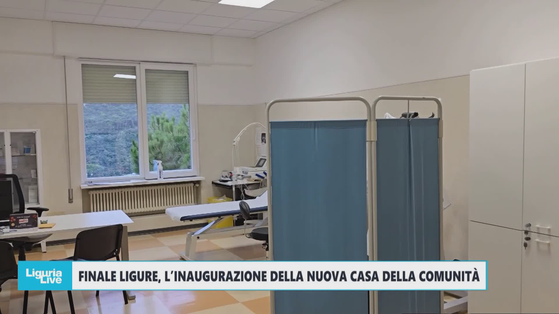 Finale Ligure, un nuovo presidio per la salute: inaugurata la nuova Casa di Comunità