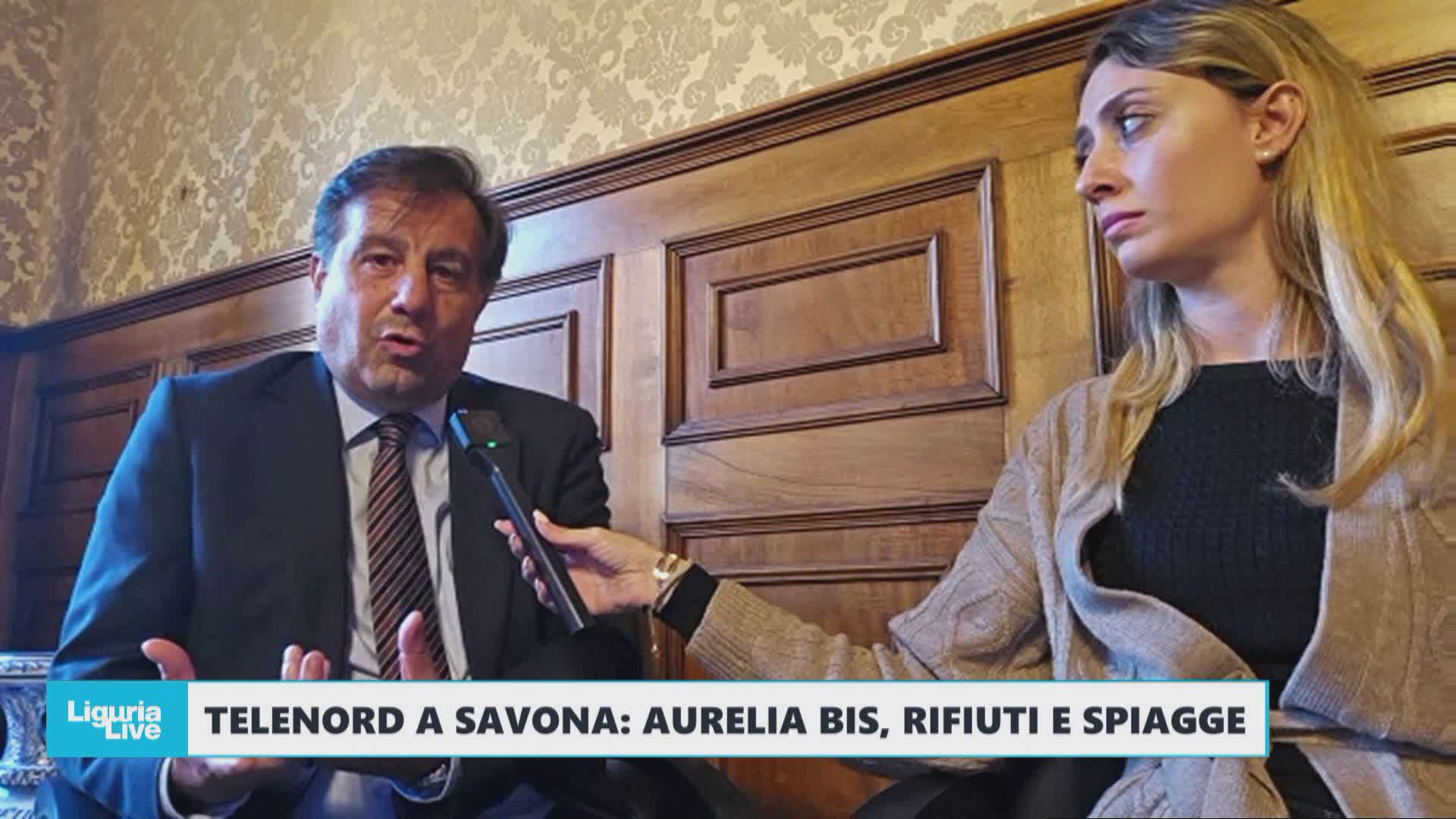 Savona, sindaco Russo a Telenord: "Ambiente e rilancio urbano, siamo in cammino ma la direzione è quella giusta"