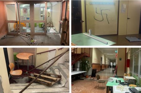 Genova, notte di paura al 'Leonardo': irruzione di vandali durante l’occupazione. Leoncini: "Azione fascista". Lo sdegno trasversale della politica