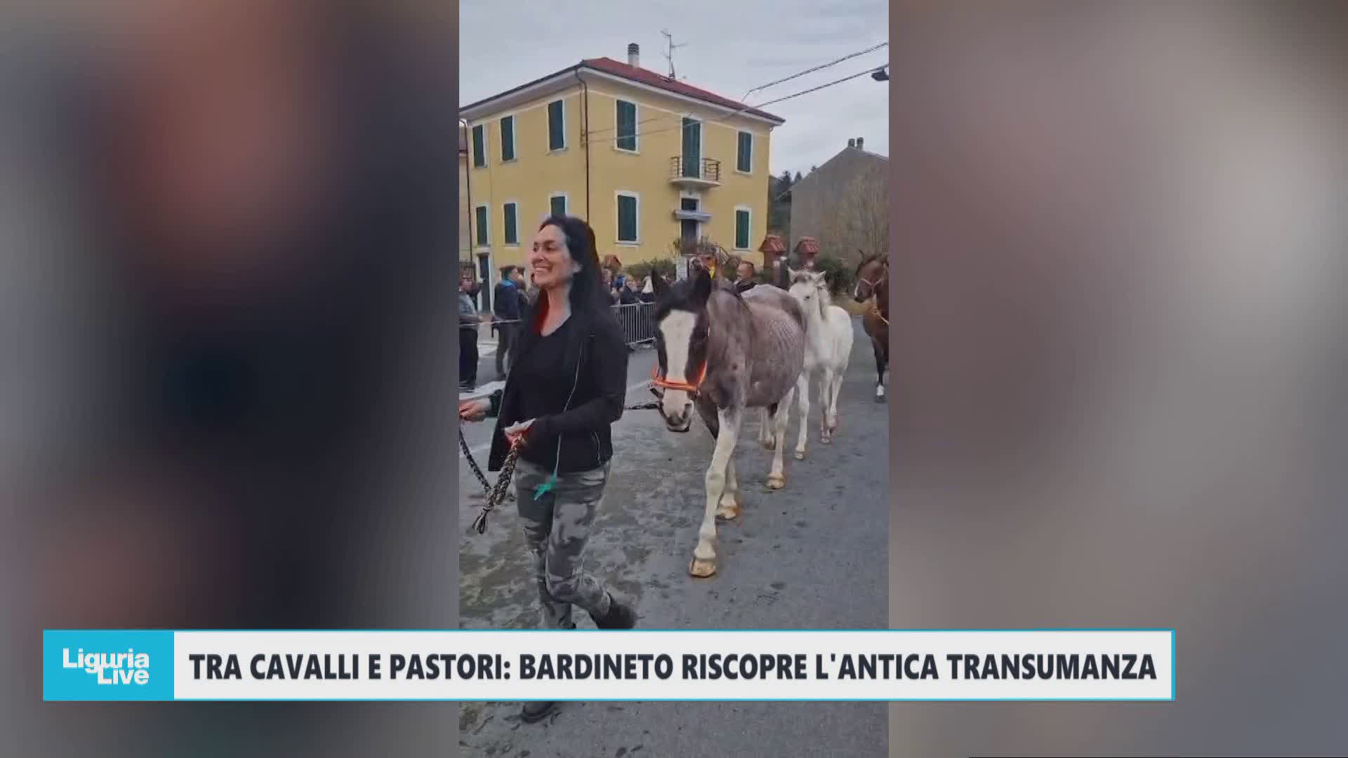 Tra cavalli e pastori: Bardineto riscopre l’antica transumanza