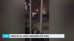 Liceo Da Vinci, bilancio dei danni e ricostruzione dell'assalto: parlano a Telenord gli studenti presenti all'irruzione