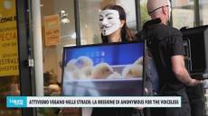 Attivismo vegano nelle strade: a Telenord la missione di Anonymous for the Voiceless