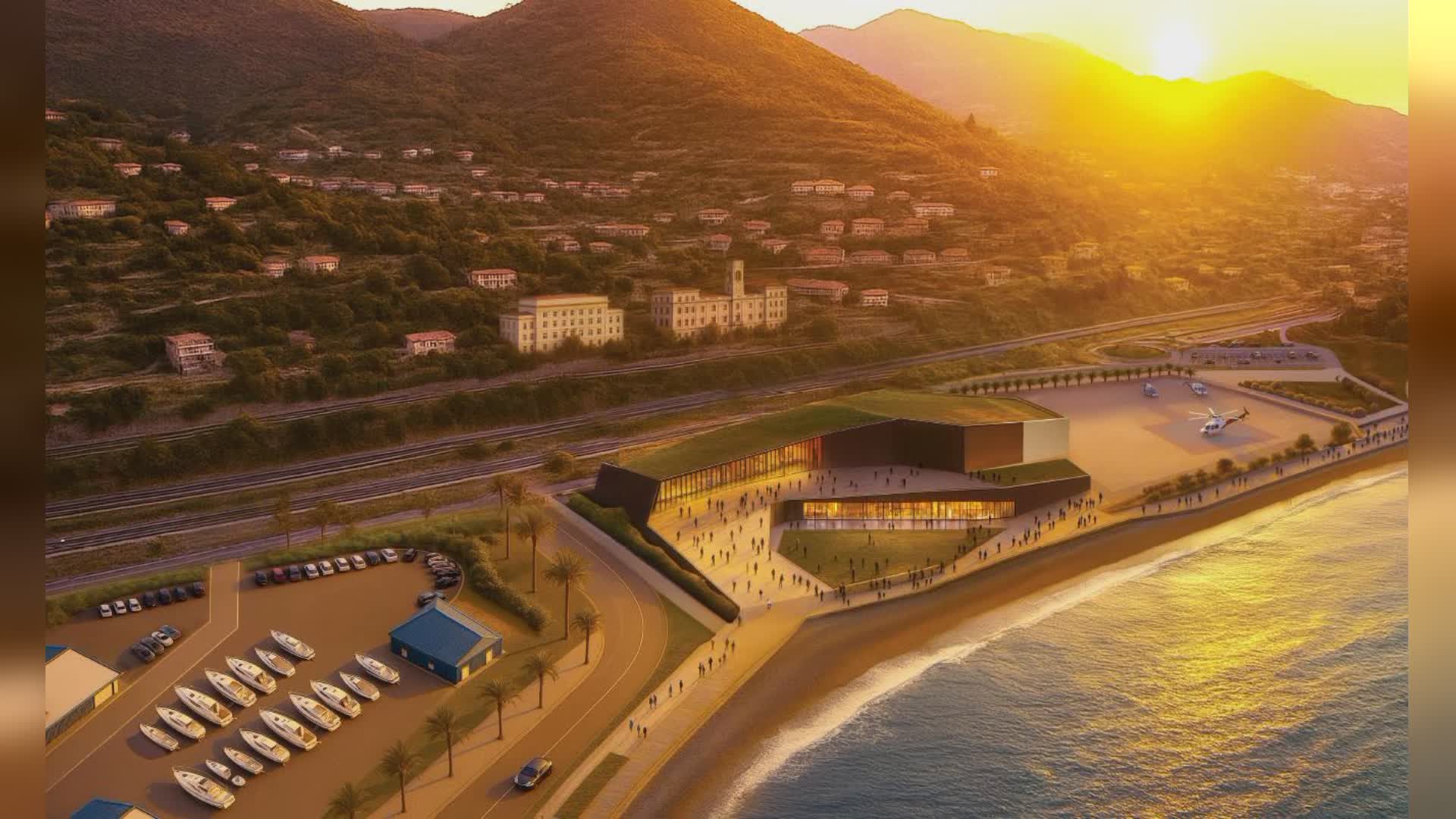 Imperia, progetto da 18 milioni per trasformare l’eliporto in infrastruttura intermodale