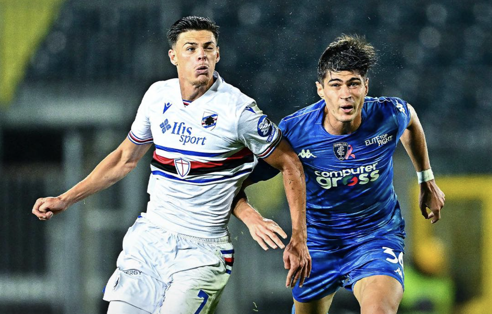 Empoli-Sampdoria 1-1: pari dolceamaro, tra erroracci e 'rossi'. Segna Popov, rimedia Cuni. Pedrola, altro ko. Espulso Ferri