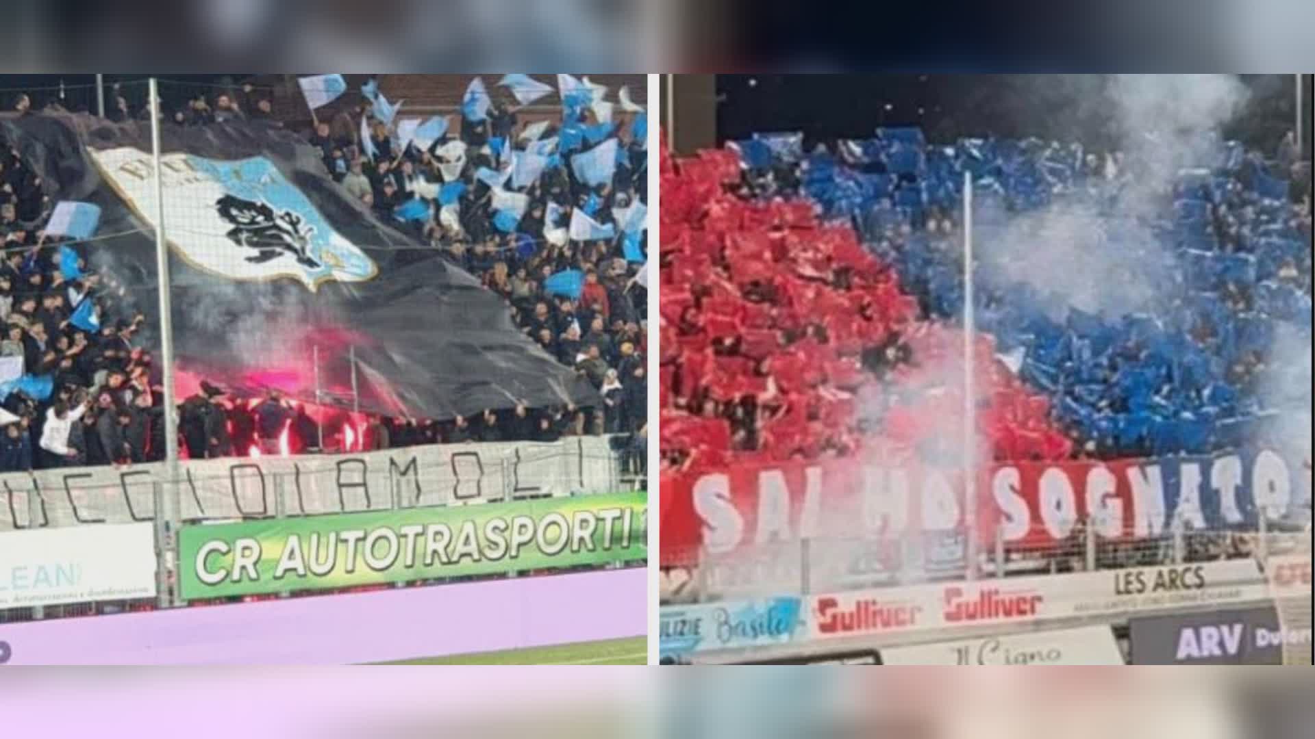 Scontri per V. Entella-Sestri Levante: 18 Daspo, per un totale di 38 anni, a carico di tifosi tra i 19 e i 56 anni