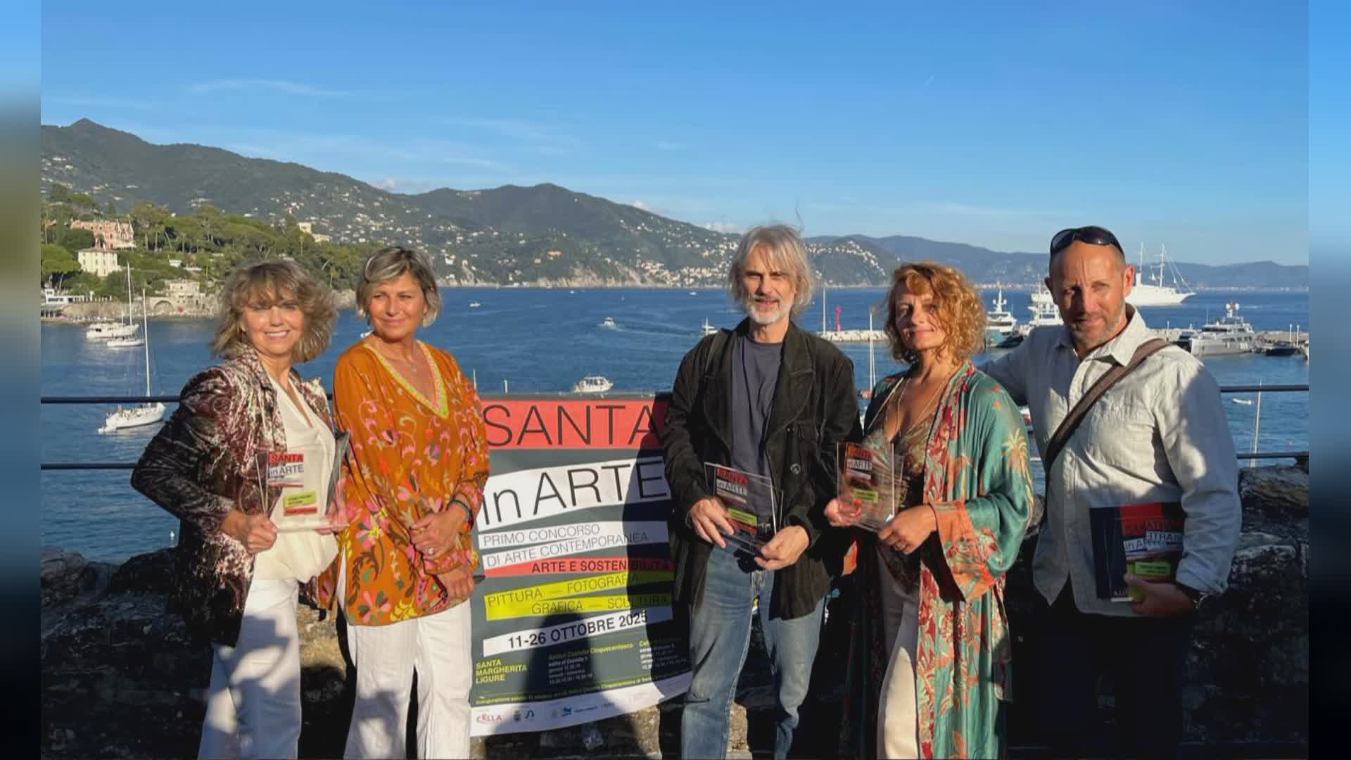 Successo per “Santa in Arte”: chiusa a Santa Margherita Ligure la prima edizione del concorso d’arte contemporanea dedicato alla sostenibilità