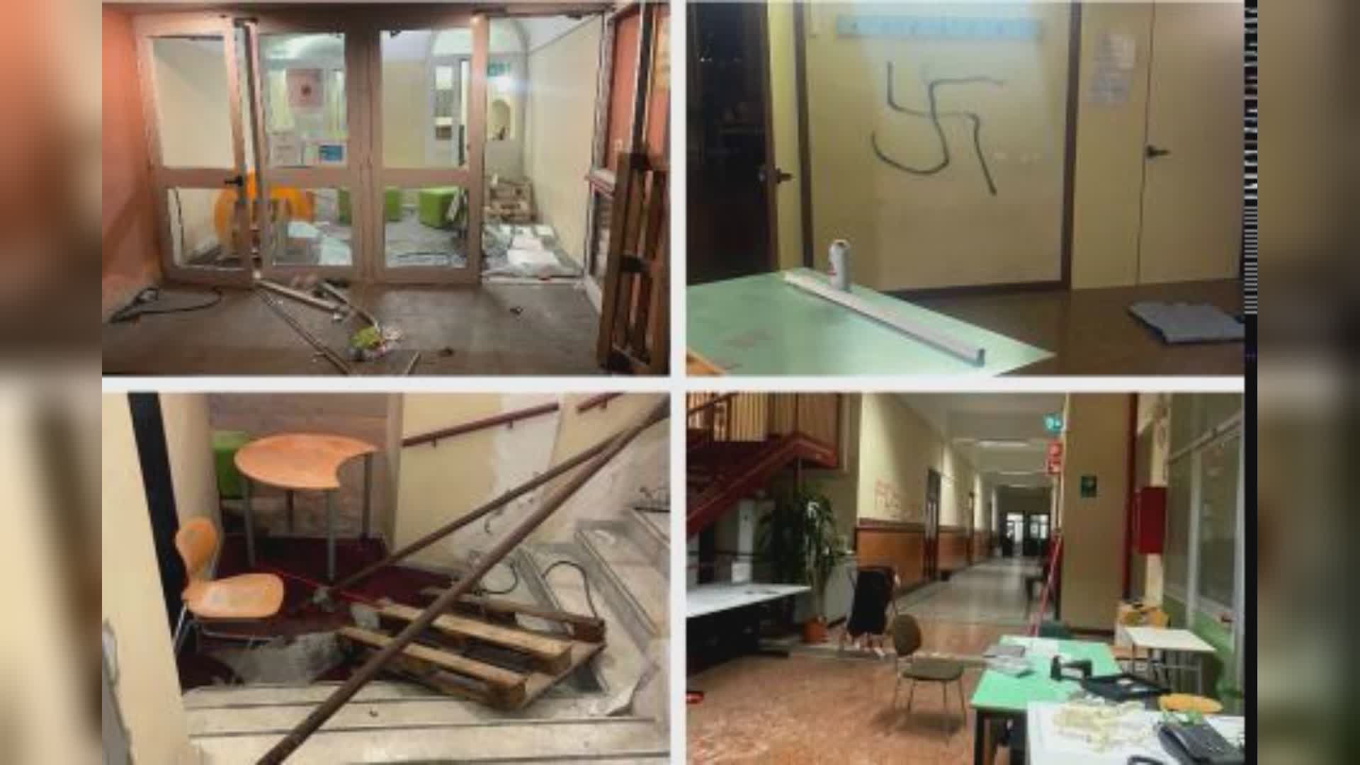 Blitz al liceo Da Vinci di Genova: tre i reati contestati al maggiorenne denunciato, segnalati dieci minori