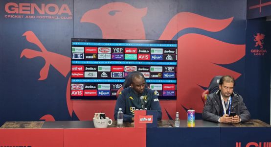 Genoa, Vieira: "Abbiamo pagato mentalmente il gol preso dopo tre minuti"