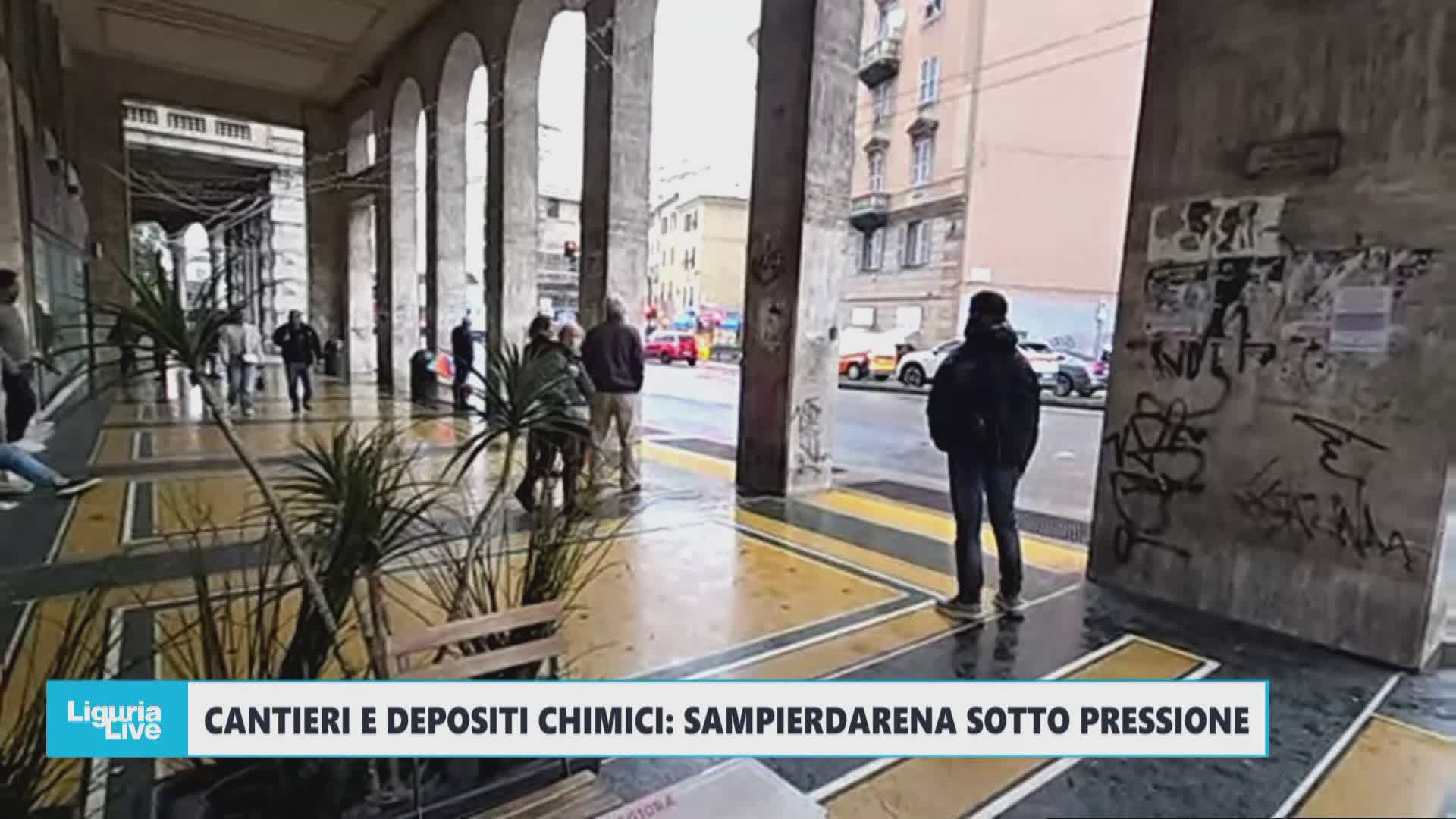 Cantieri, sicurezza, traffico e depositi chimici: a Telenord le emergenze di Sampierdarena