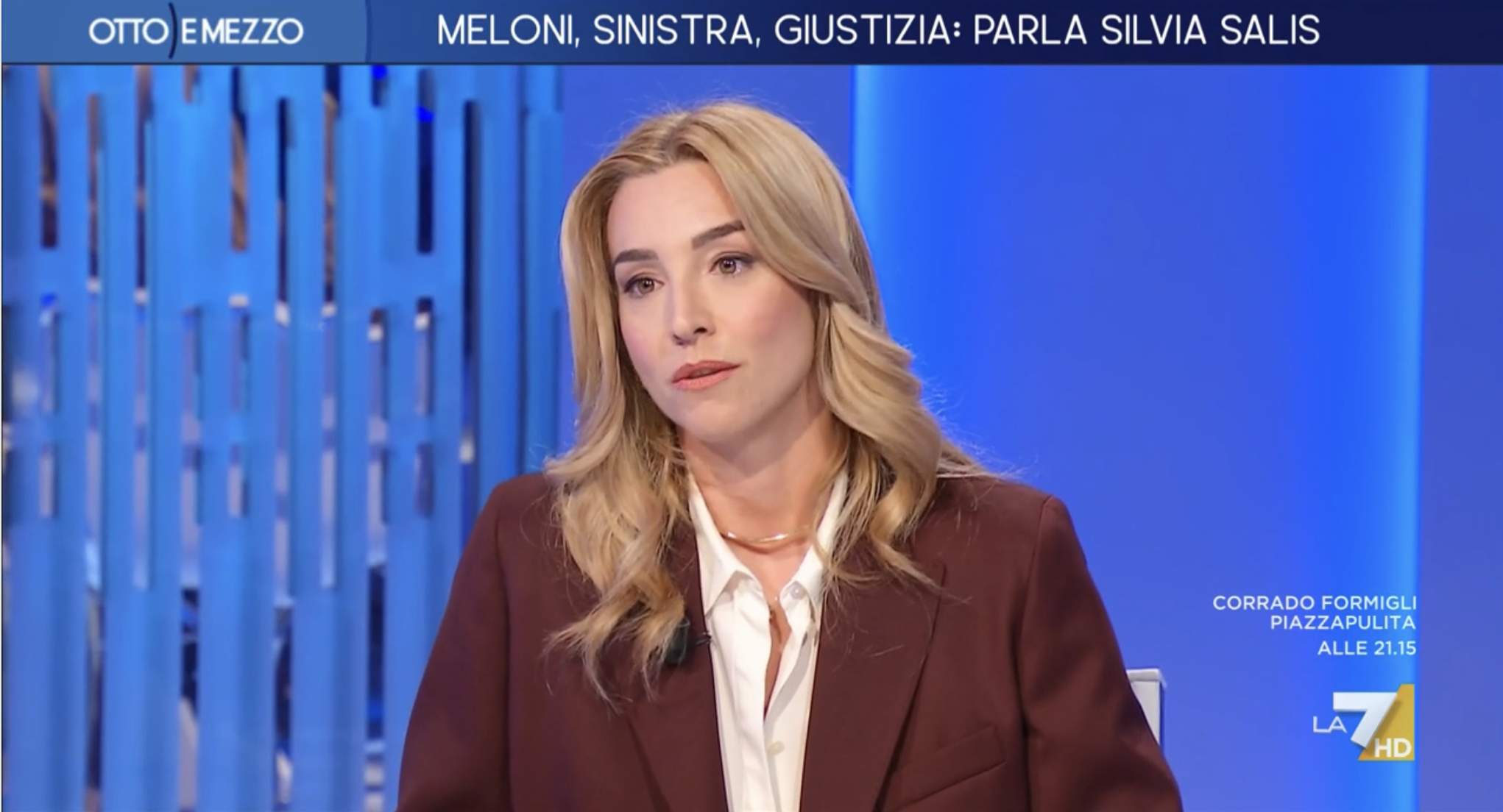 Silvia Salis a “Otto e mezzo”: “Schlein può battere Meloni. Io? Voglio finire il mio lavoro a Genova”