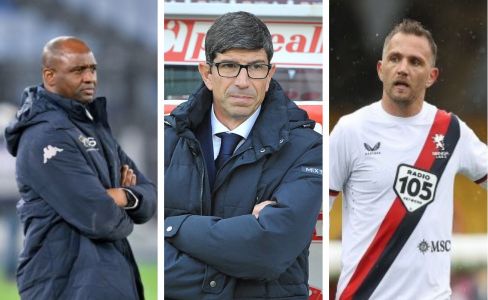 Genoa, rescissione consensuale con Vieira: squadra al duo Murgita-Criscito in attesa del nuovo allenatore 