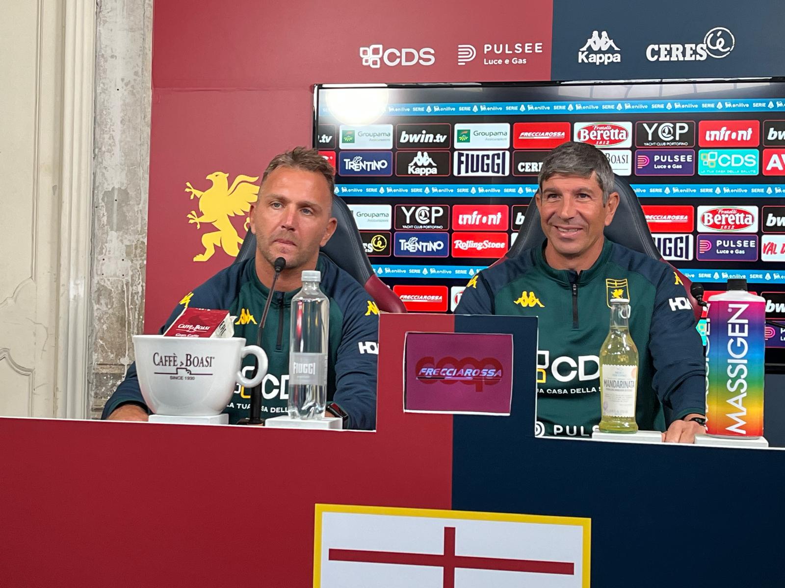 Crisi Genoa, Murgita: “Col Sassuolo match importante, sono fiducioso”. Criscito: “La squadra ha voglia di reagire”