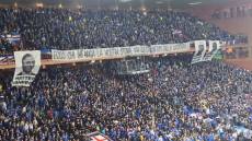 Sampdoria, pesante contestazione a proprietà e dirigenti allo stadio