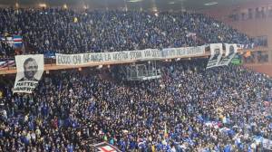 Sampdoria, pesante contestazione a proprietà e dirigenti allo stadio