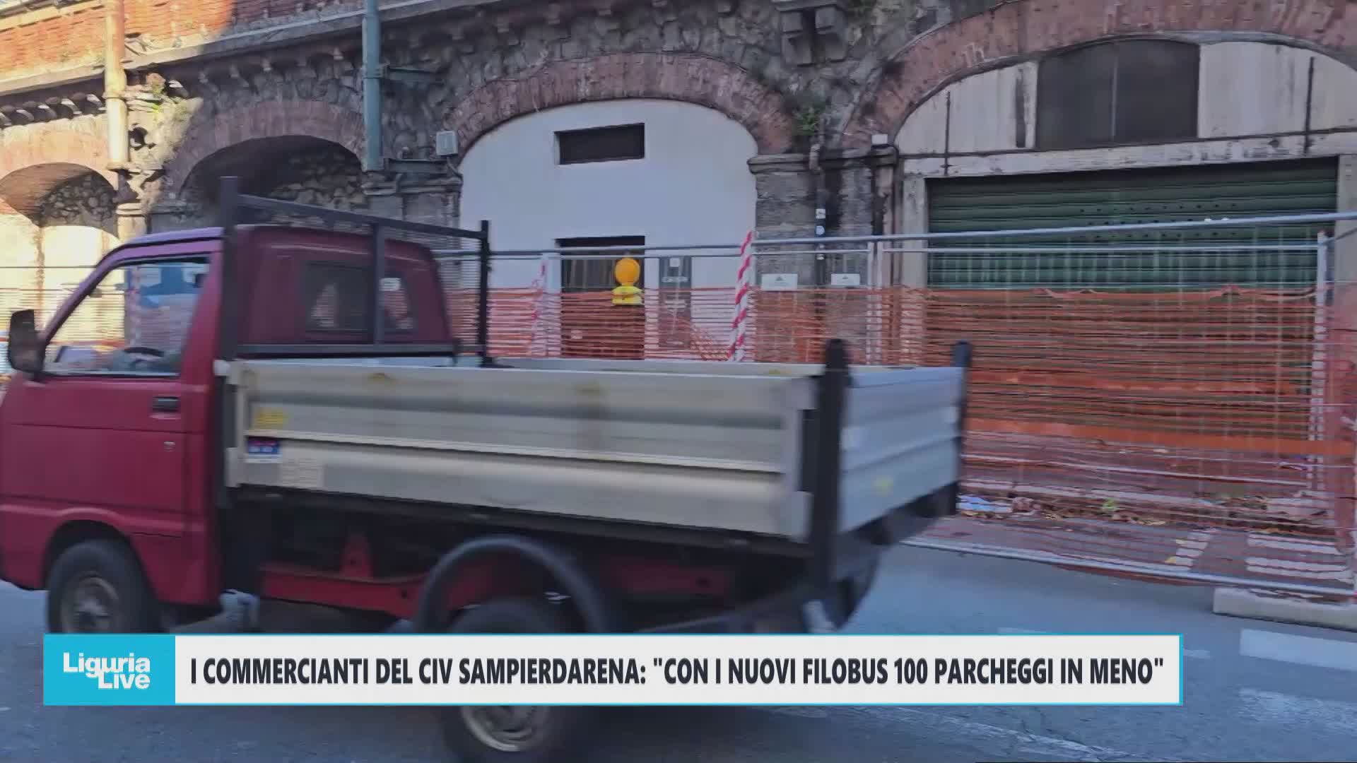 Sampierdarena, commercianti in allarme a Telenord: “Tra lavori, parcheggi persi e degrado il quartiere soffre”