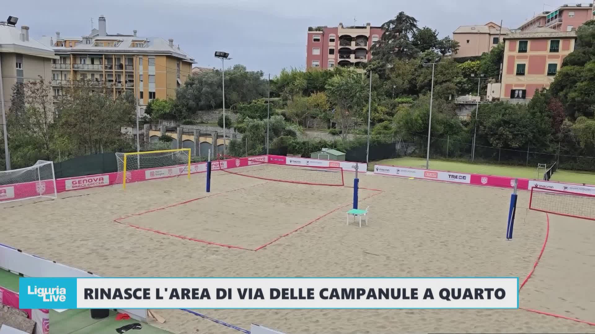 Telenord a Quarto: rinasce l'area attrezzata di via delle Campanule